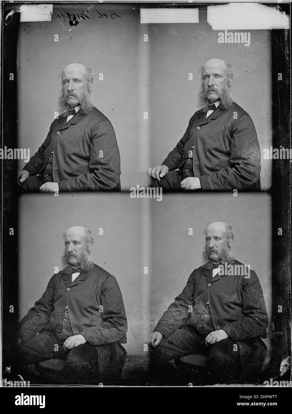 Colonel Moffatt war ein militärischer Führer, dessen Dienste zu den amerikanischen Militäranstrengungen während einer bedeutenden Periode in der Geschichte der USA beitrugen. Er spielte eine zentrale Rolle bei verschiedenen Feldzügen. Stockfoto