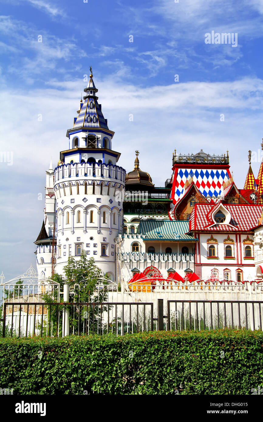 Izmaylovo Kreml in Moskau, Russland Stockfoto