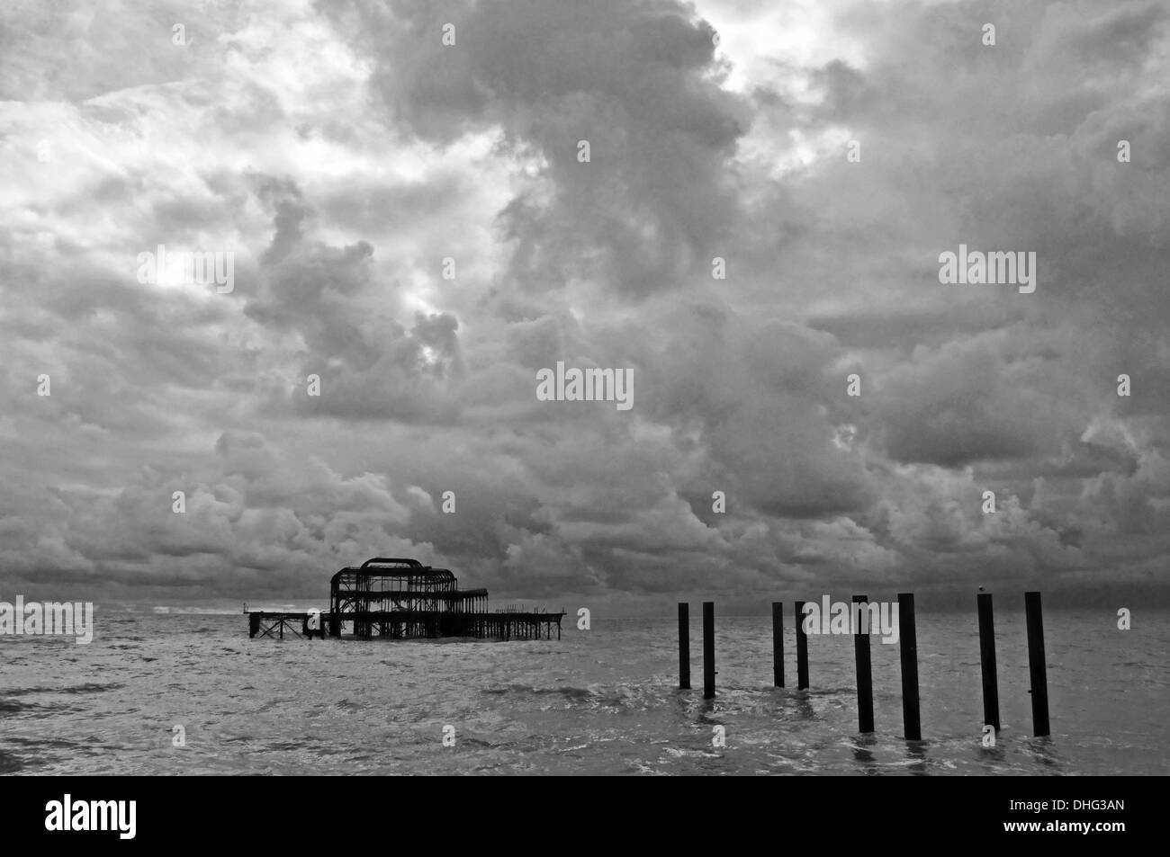 Brighton Seafront Stockfoto