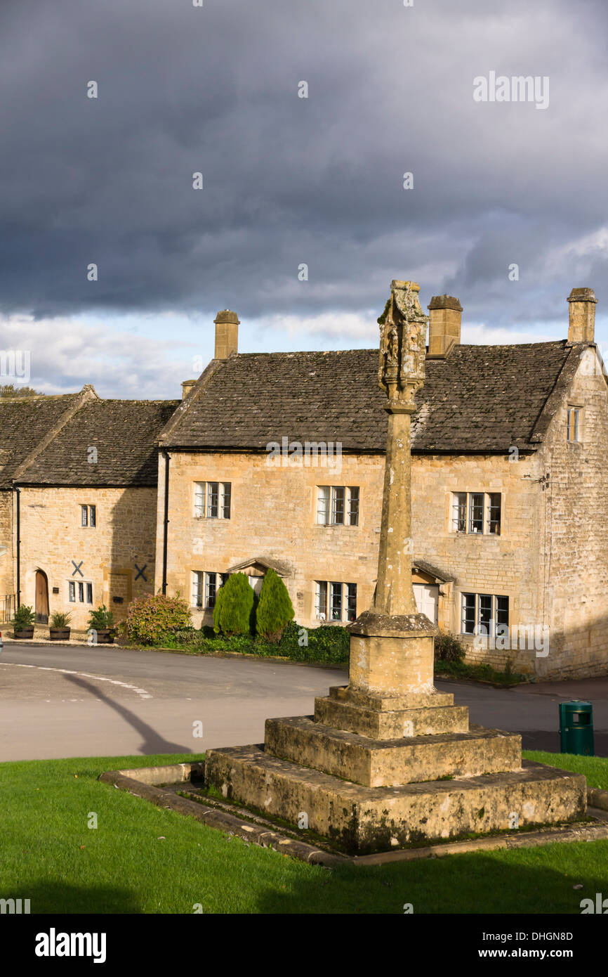 Guiting Power, einem Cotswold-Dorf in Gloucestershire, England UK Stockfoto