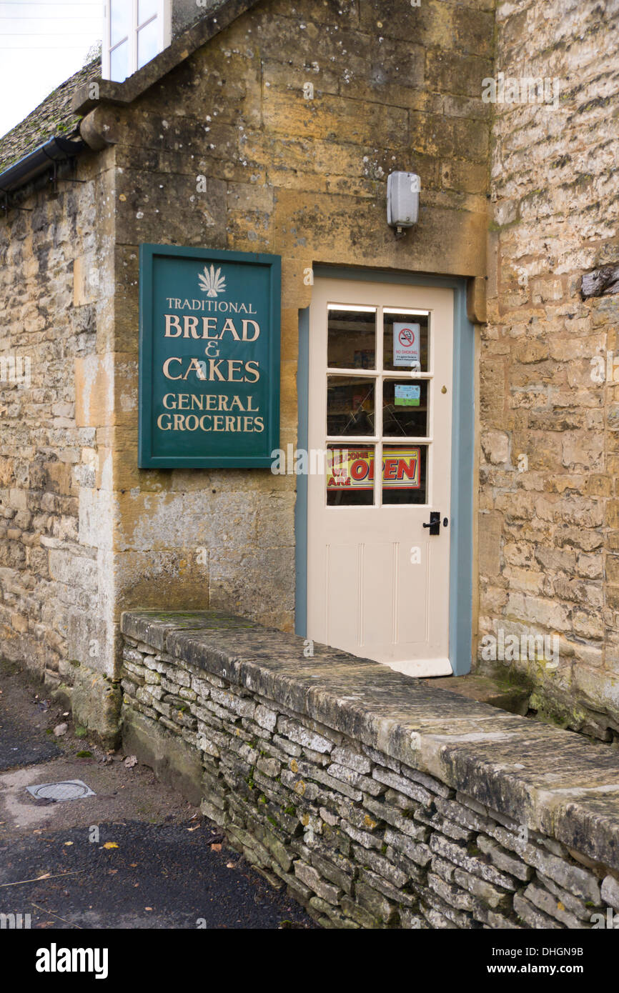 Guiting Power, einem Cotswold-Dorf in Gloucestershire, England UK Stockfoto