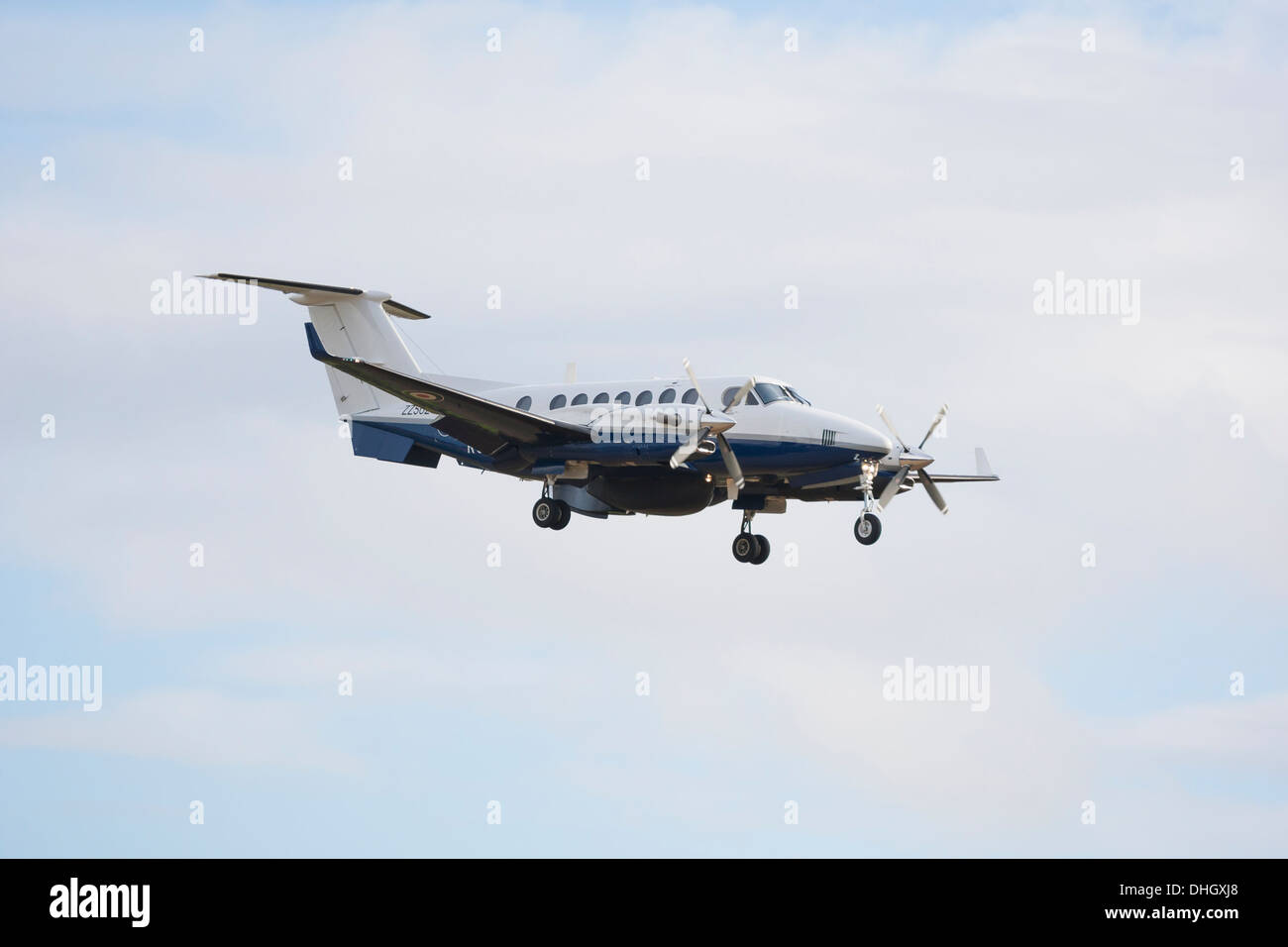 Marine Jetstream-Flugzeuge bei der Landung Ansatz Stockfoto