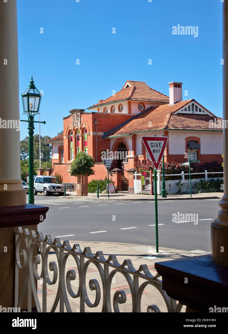 Australien, Queensland, Maryborough, Föderation Stil 1899 errichtete Zollhaus Stockfoto