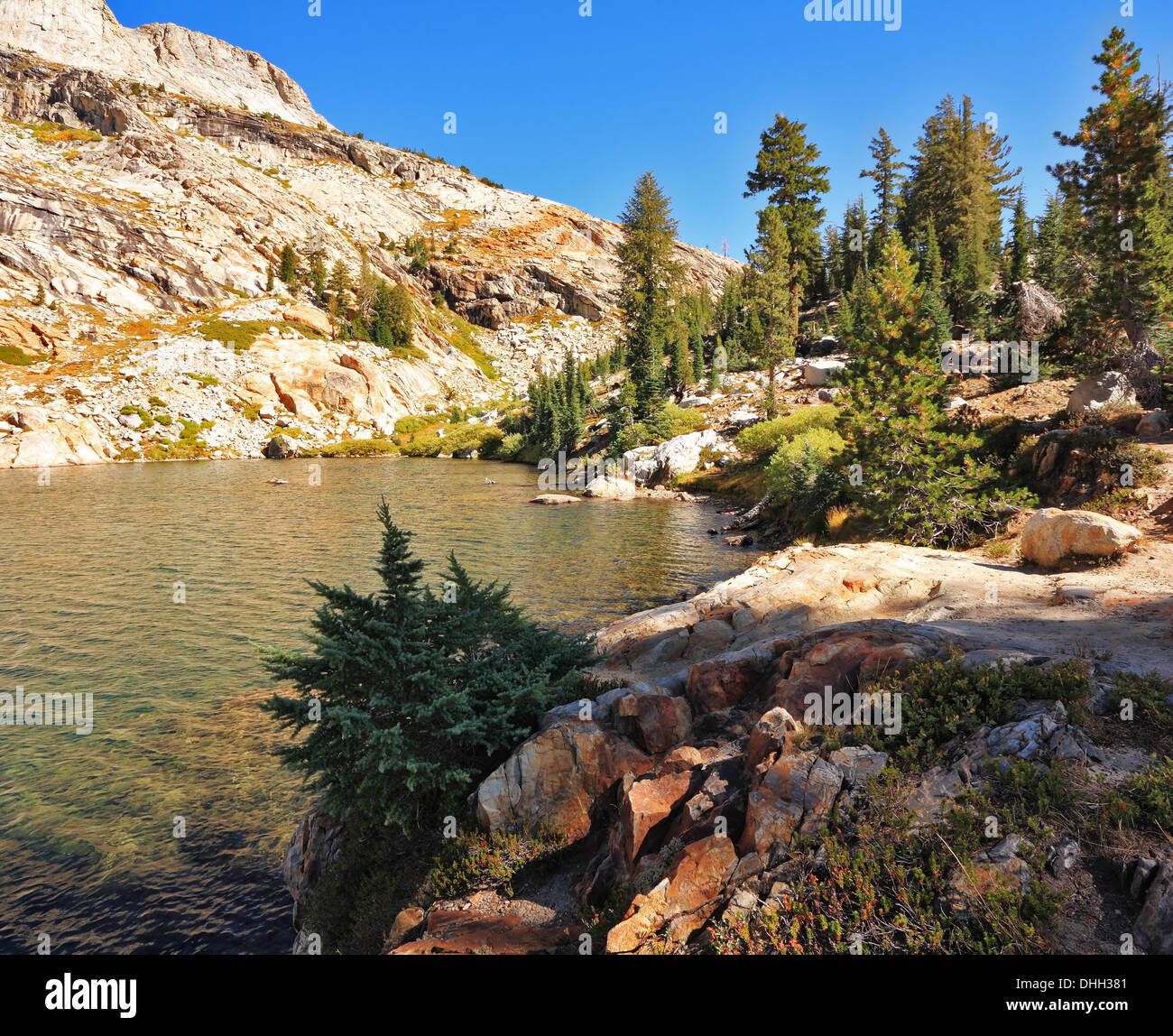 Malerischen Bergsee Stockfoto