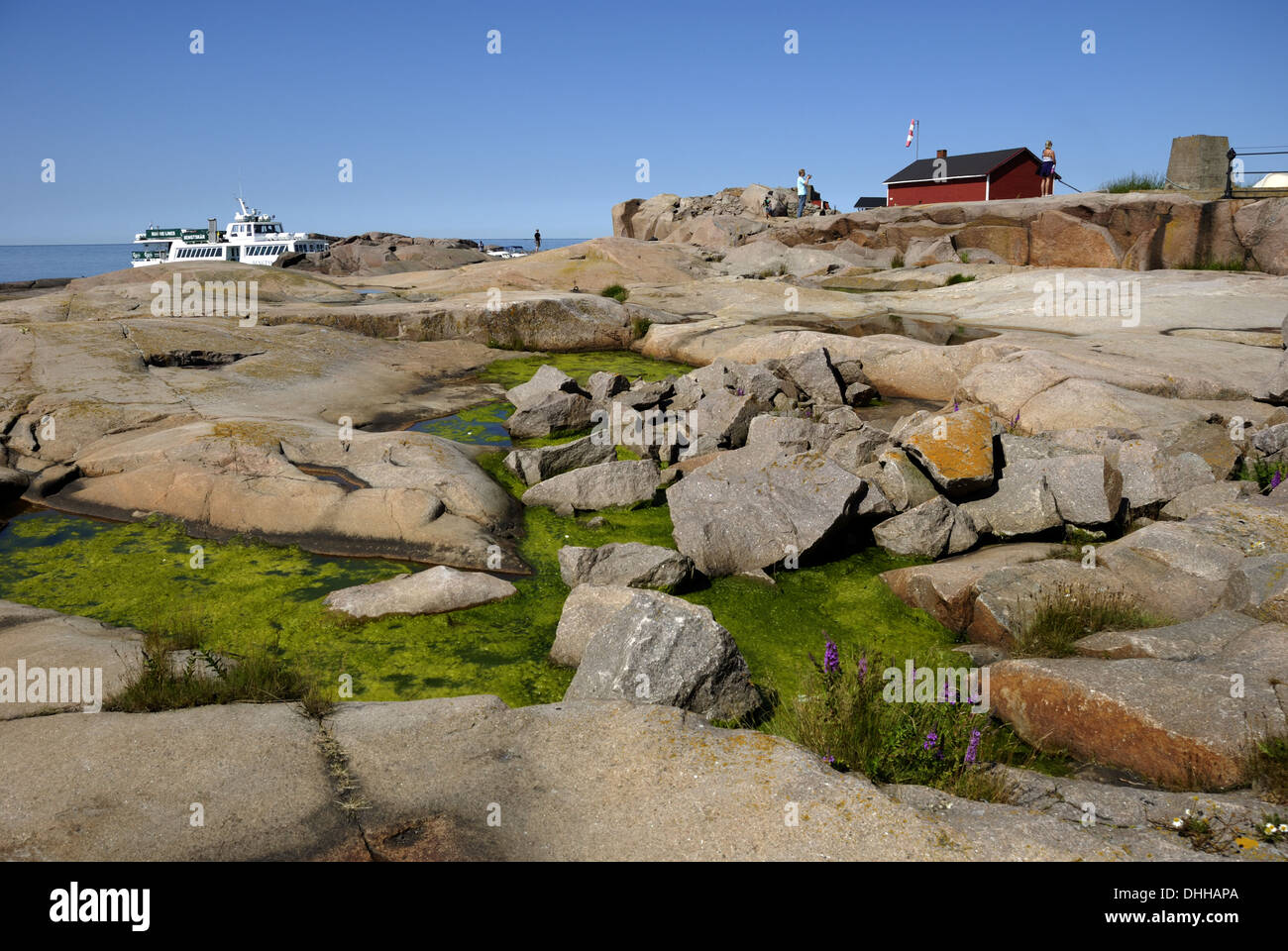 Bengtskaer Insel in Finnland Stockfoto