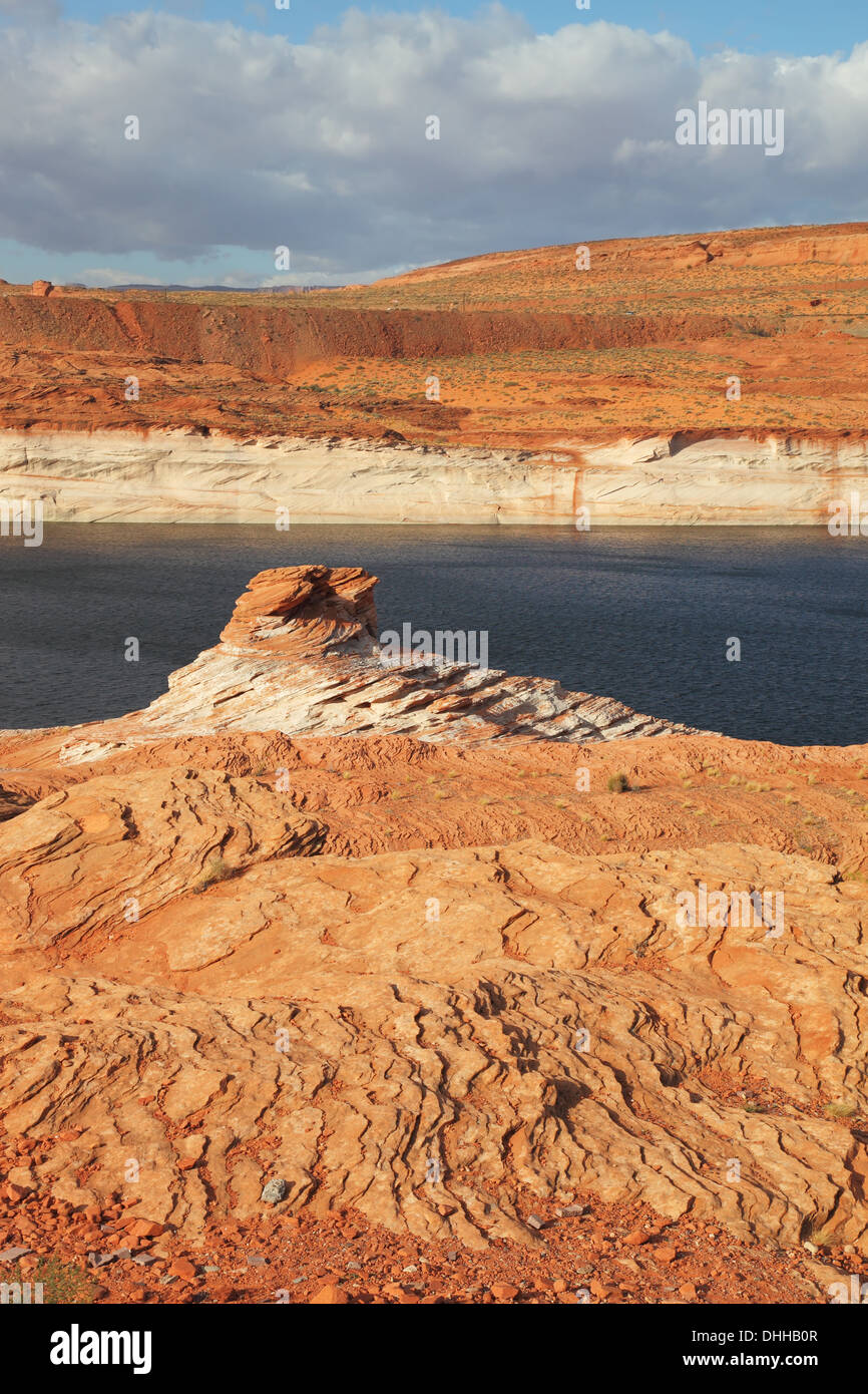 Lake Powell in einem schönen Tag Stockfoto