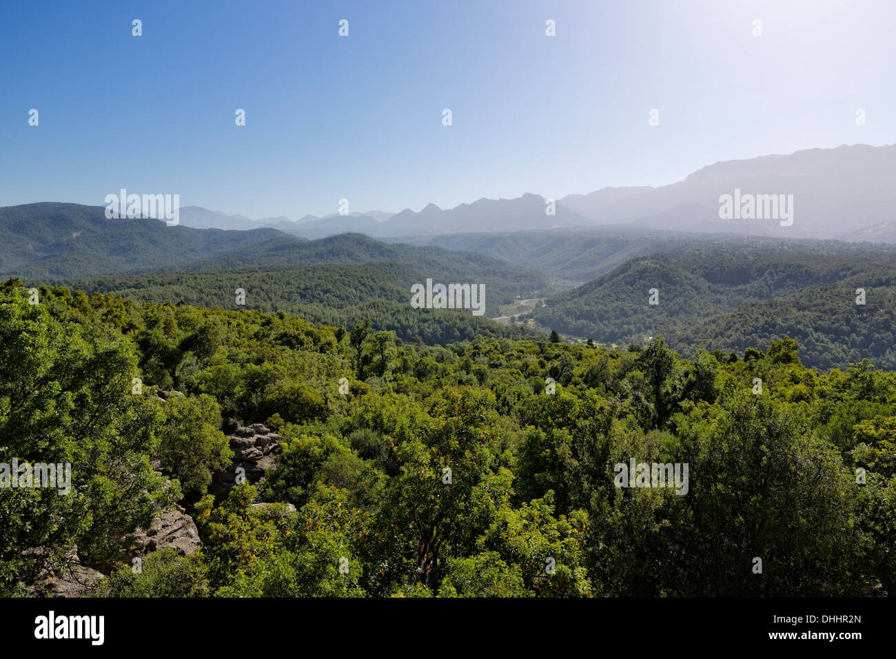 Landschaft in der Taurus-Gebirge, Köprülü Canyon National Park, Provinz Antalya, Türkei Stockfoto