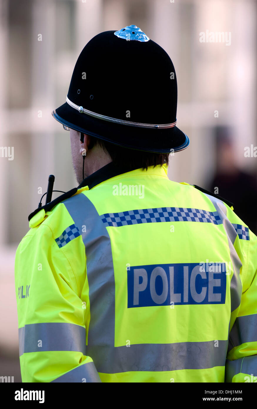 UK-Polizist Stockfoto