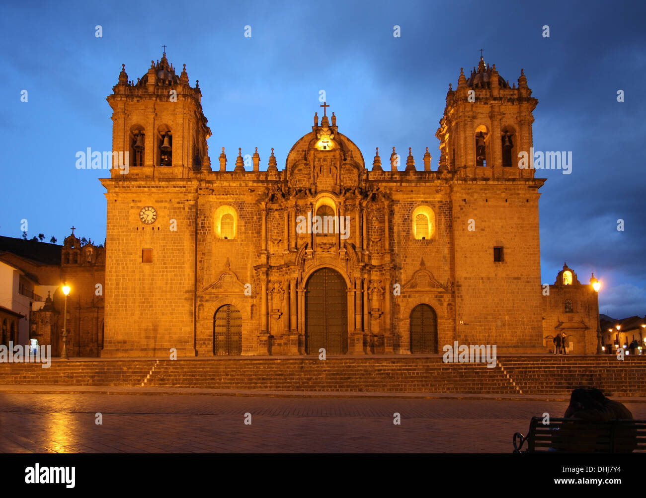 Kathedrale von Cusco in Peru Stockfoto