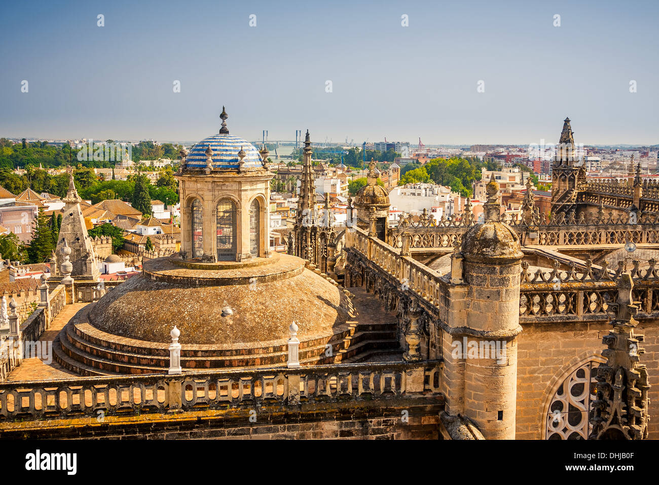 La Giralda in Sevilla Stockfoto