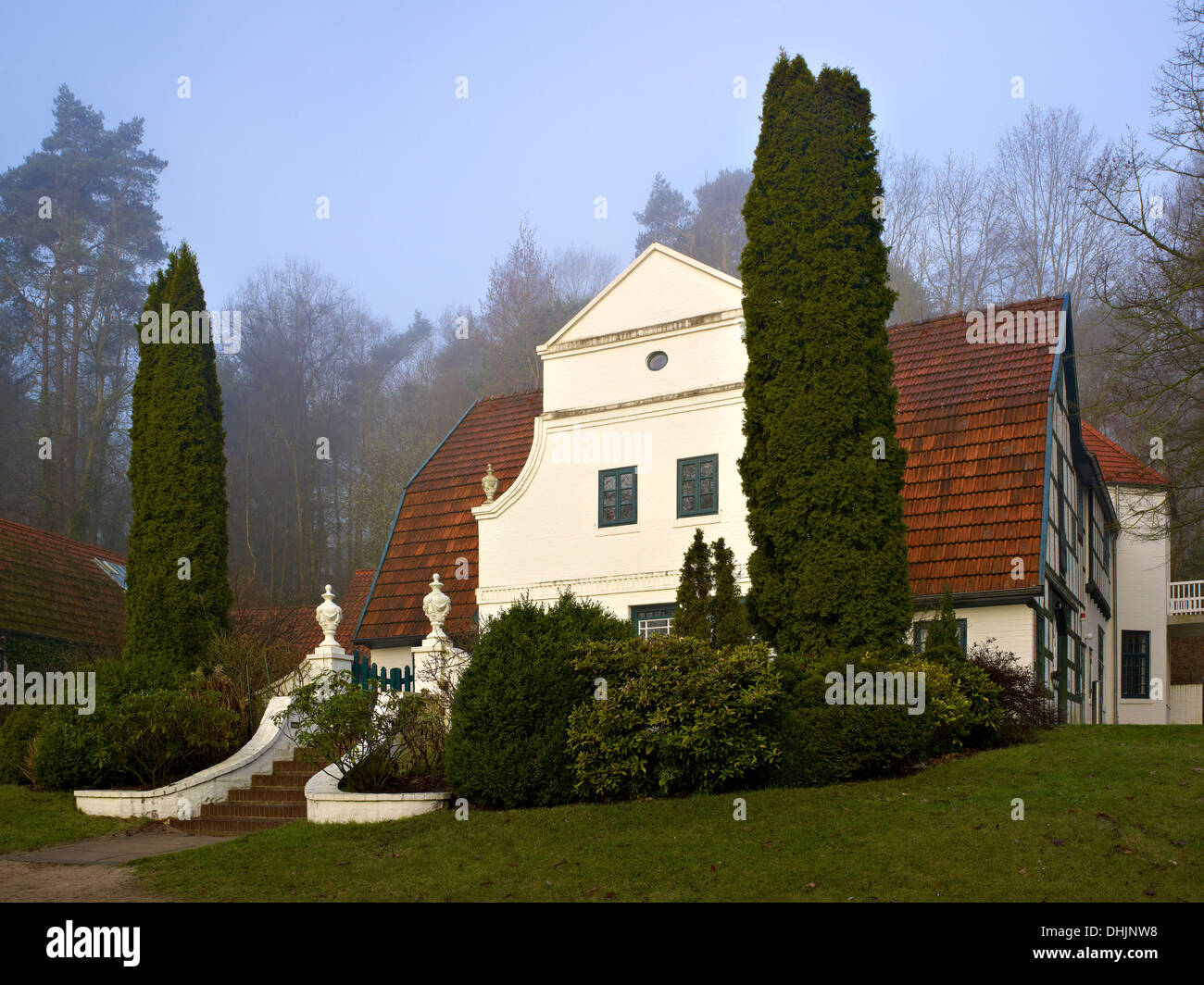 Barkenhoff, Heinrich Vogeler-Haus, Worpswede, Niedersachsen, Deutschland Stockfoto