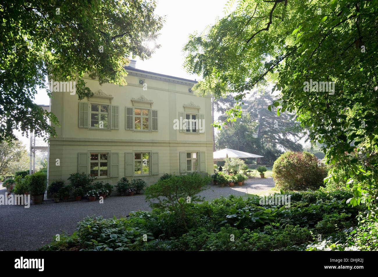 Haus im Merian Park, Brueglingen, Basel, Schweiz, Europa Stockfoto