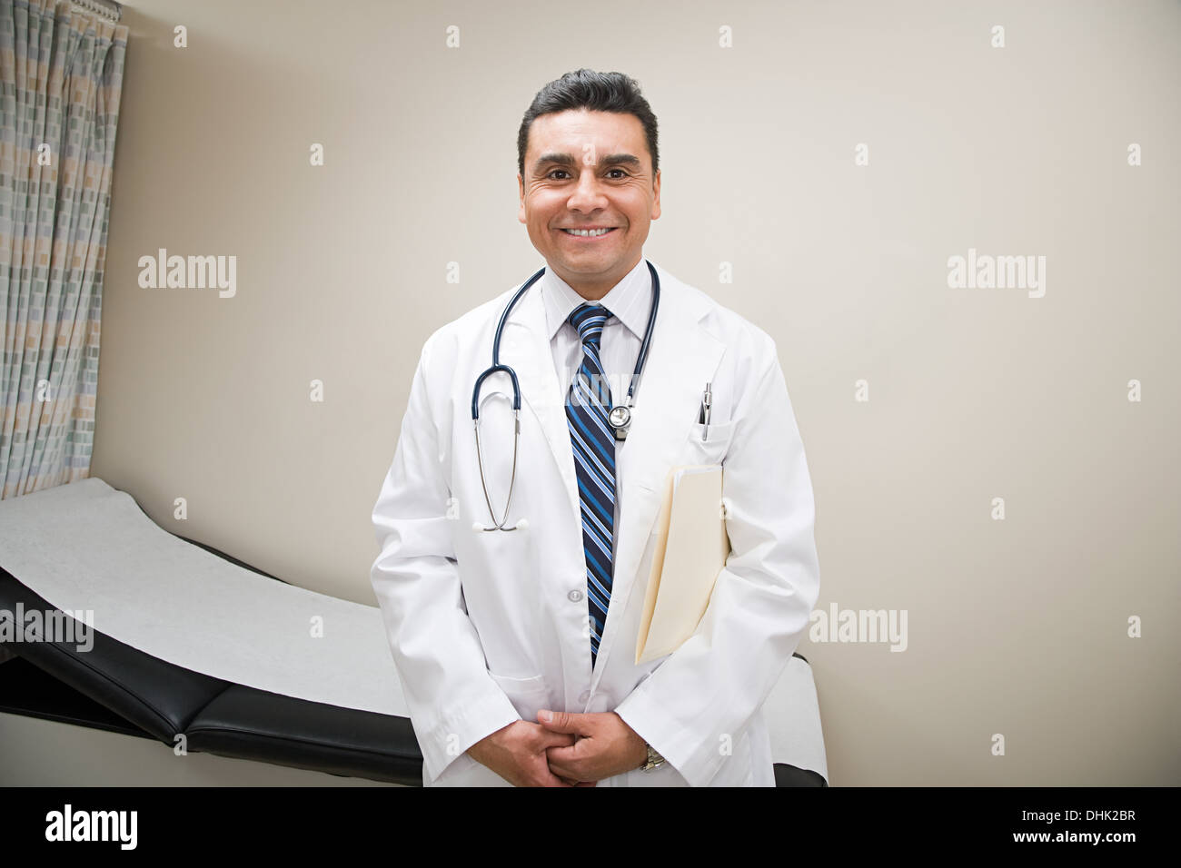 Porträt eines Arztes Stockfoto