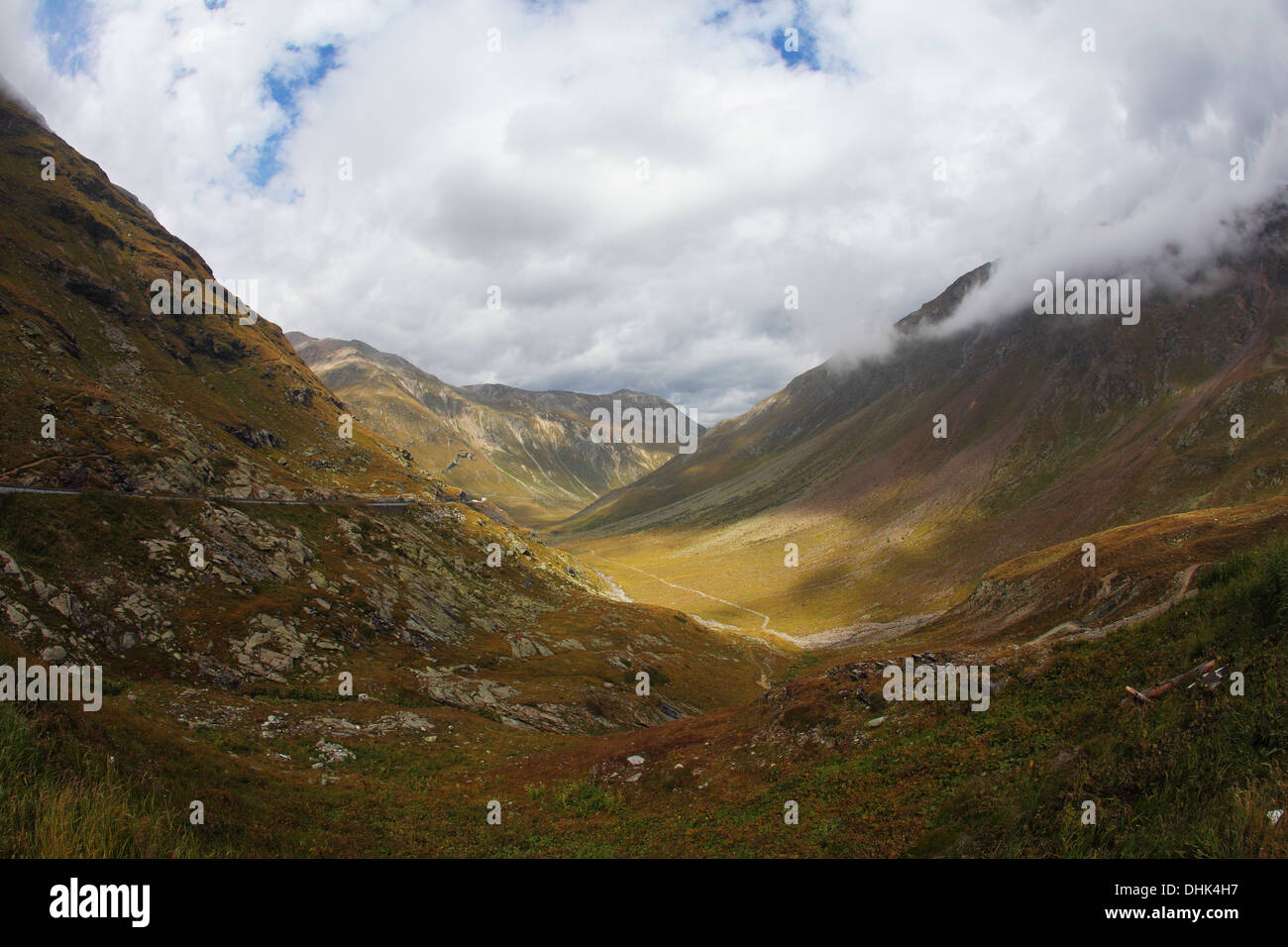 Wunderschönes Tal Stockfoto