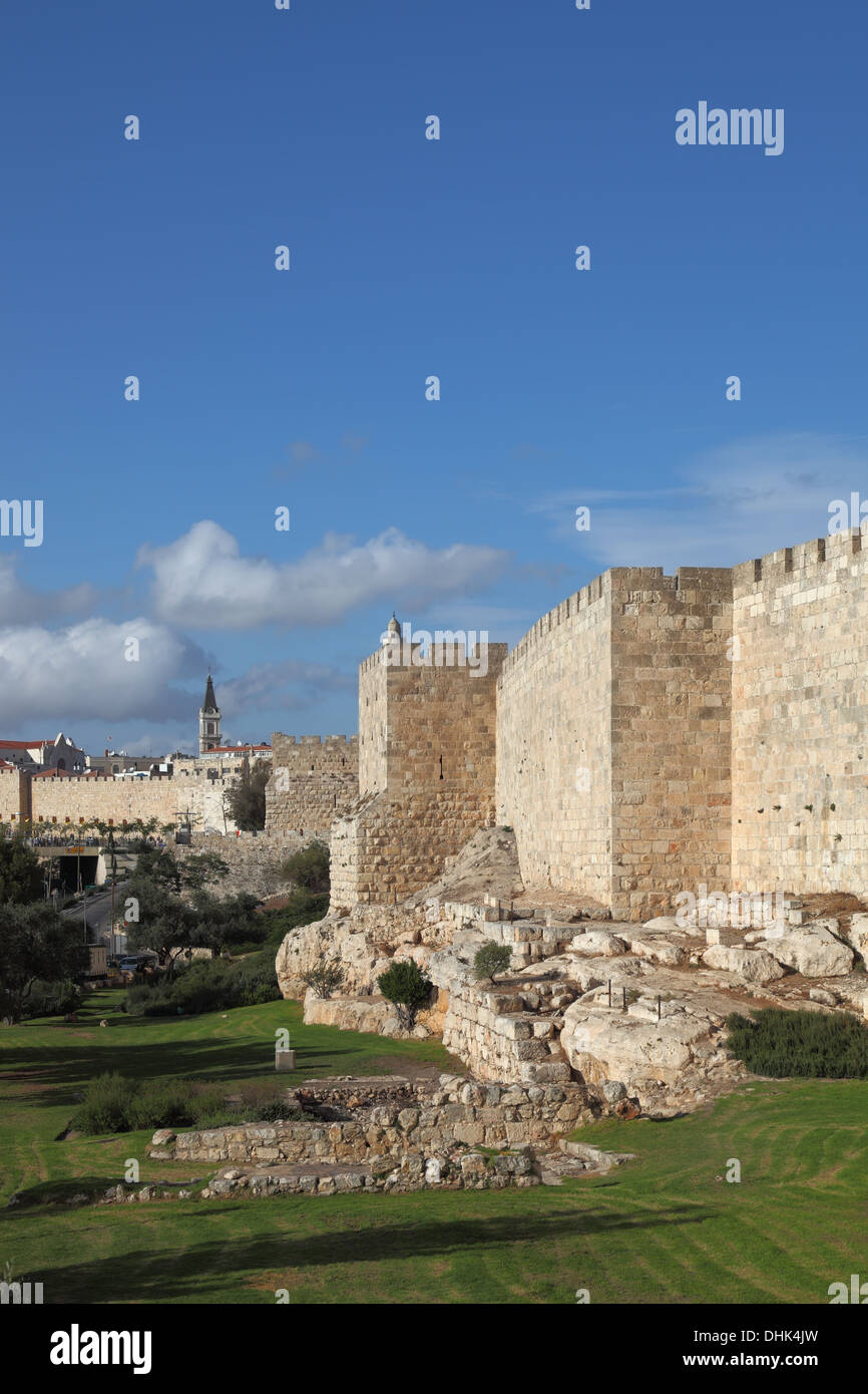 Ein schöner Tag in Jerusalem Stockfoto