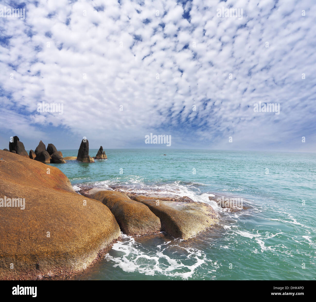 Wunderschön Klippen auf Koh Samui Stockfoto