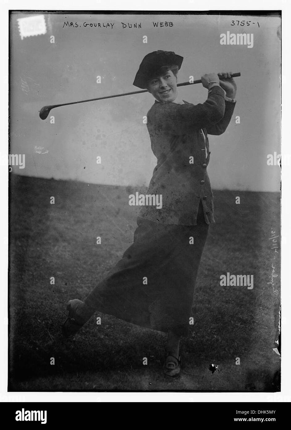 Frau Gourlay Dunn Webb [Golf] (LOC) Stockfoto