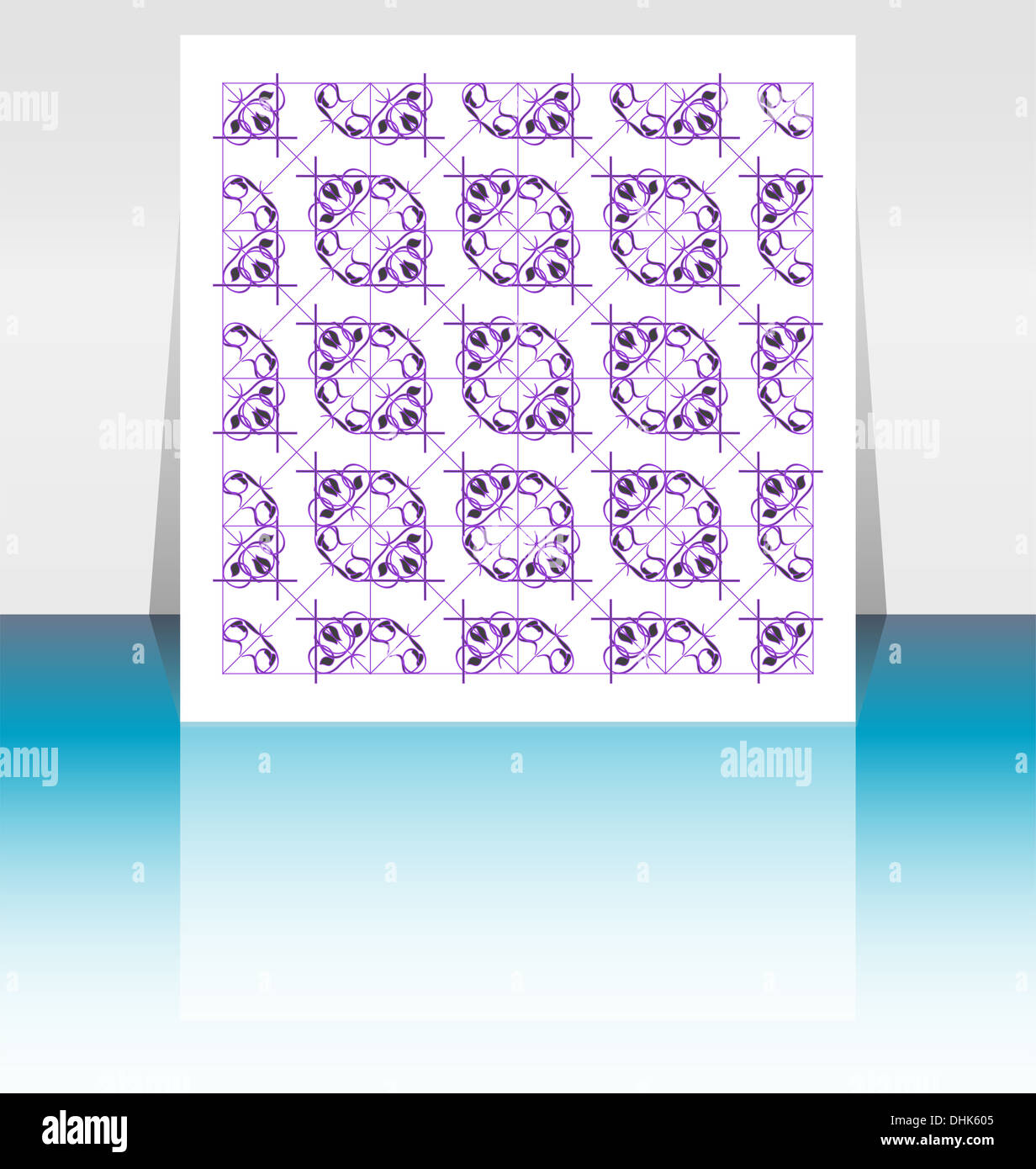 Business Broschüre, Flyer Vorlage Stockfoto