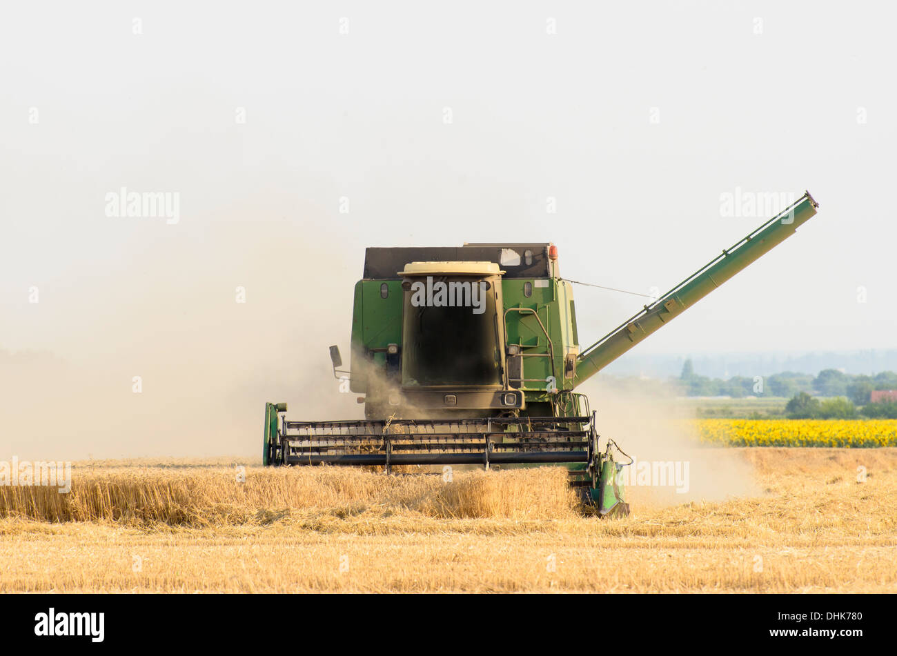 Erntemaschine Stockfoto