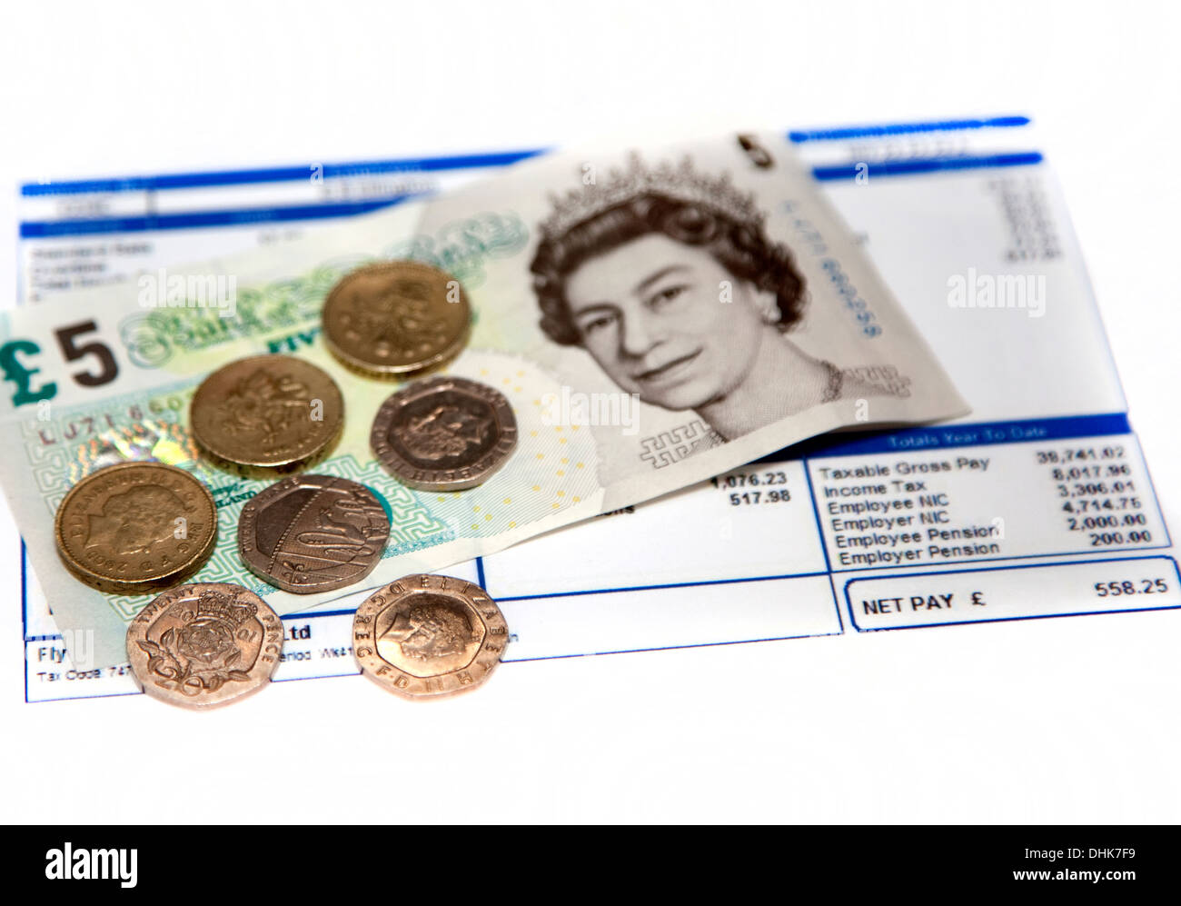 London existenzsichernden Lohn ist £8,80 pro Stunde im November 2013 Stockfoto