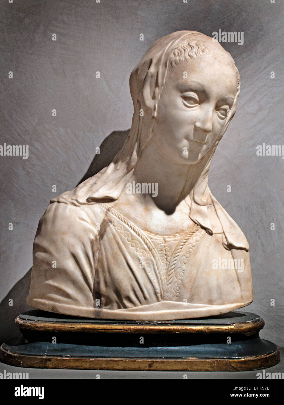 Jungfrau namens Heilige Verkündigung Katharina von Siena 15 Jahrhundert Toskana Italien - Italienisch Stockfoto