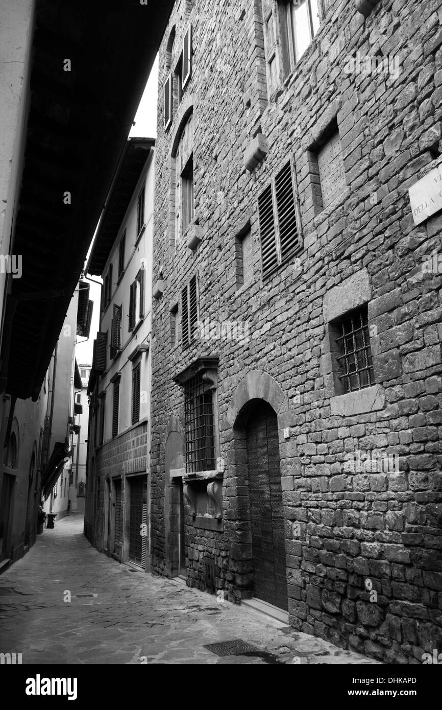 Straße von Florenz, Italien Stockfoto