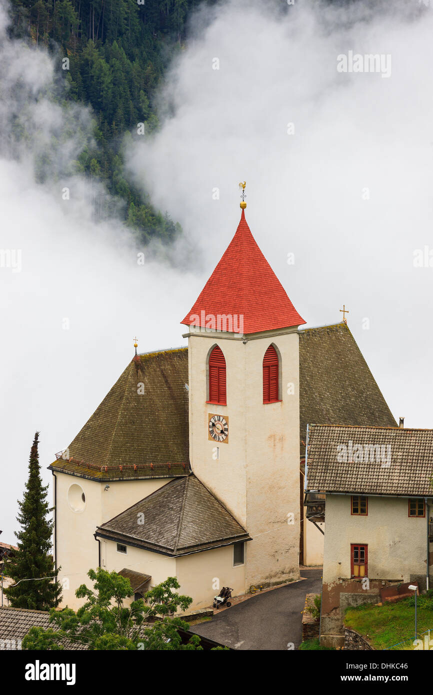 Afers gehört zu den kommunalen Stadt Brixen (Brixen) und befindet sich 15 km von der Stadt in Norditalien Stockfoto