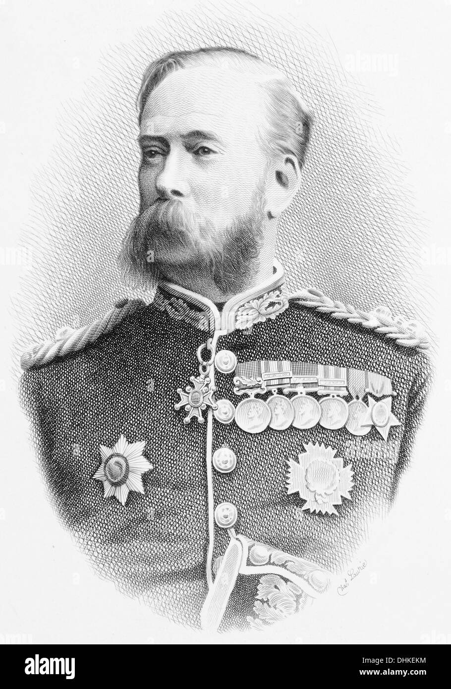 Lieutenant general Sir Archibald Alison Bart Kcb Stockfoto