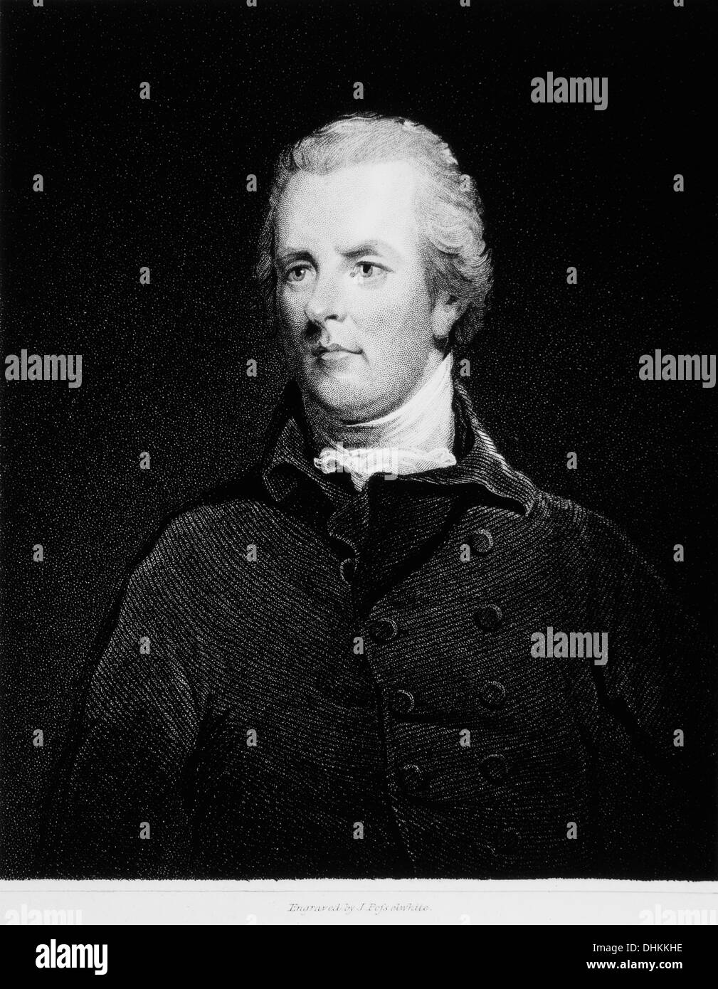 William Pitt der jüngere (1759-1806), britischer Staatsmann und jüngste Premierminister, Porträt Stockfoto