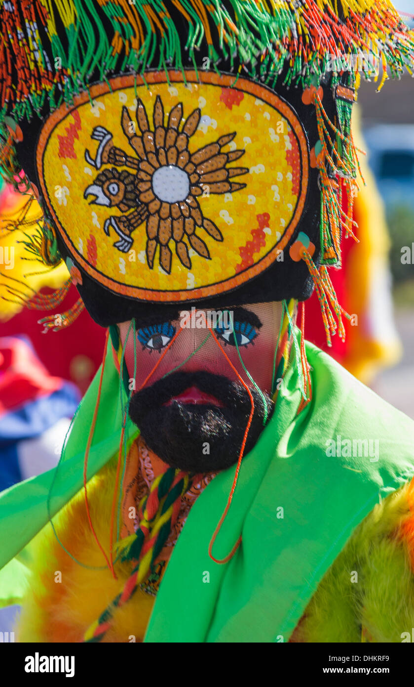 Beteiligt sich an der 13. jährlichen hispanische International Day Parade in Las Vegas Stockfoto