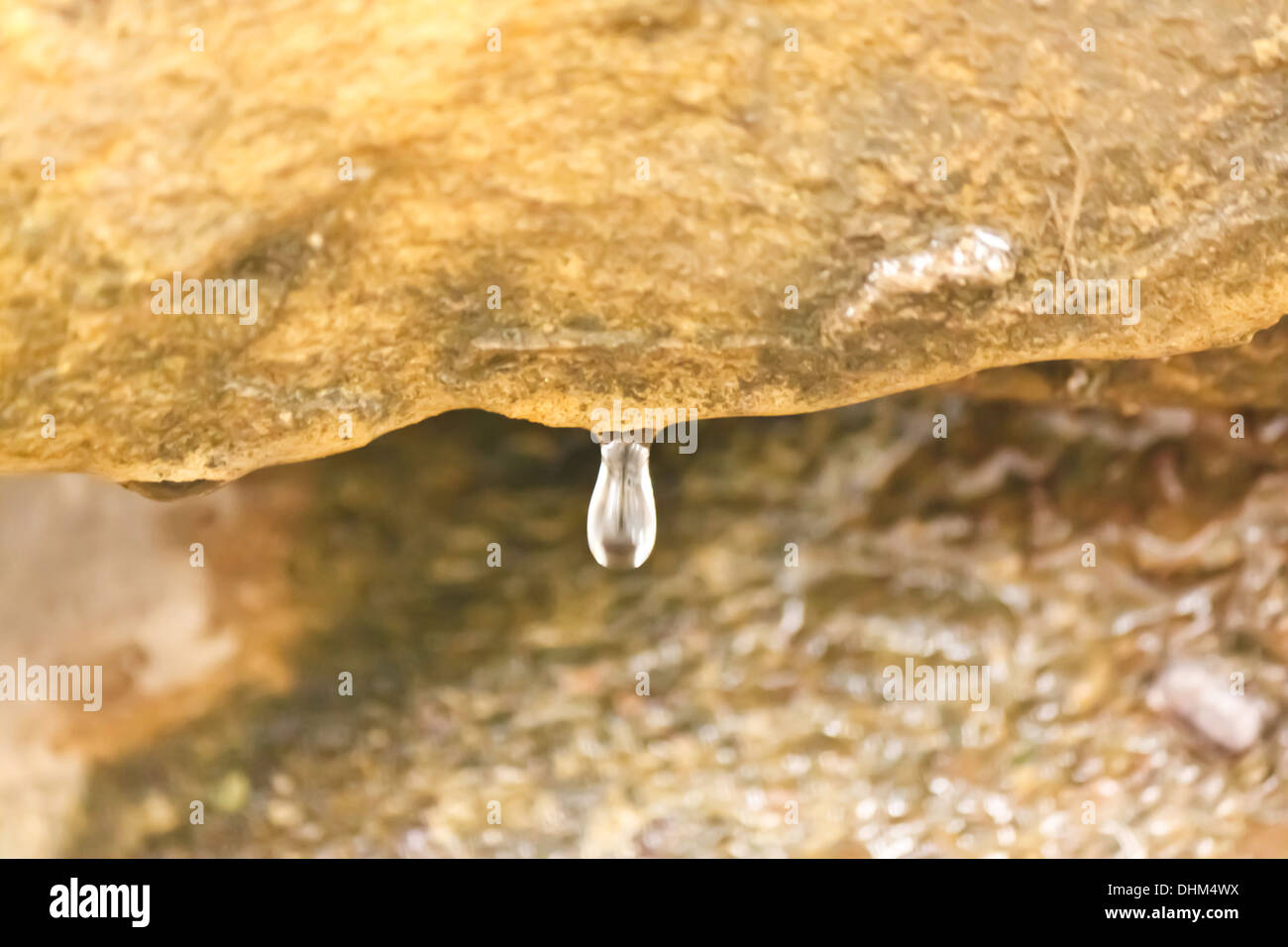 Tropfen Wasser Stockfoto