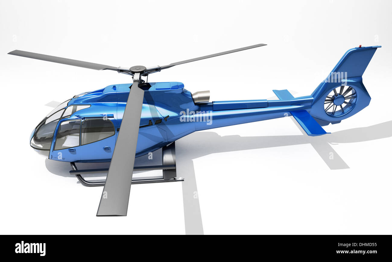 Moderne Hubschrauber Stockfoto