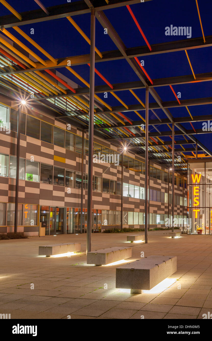 Hauser-Forum, West Cambridge University Site, Cambridge, England, UK Stockfoto