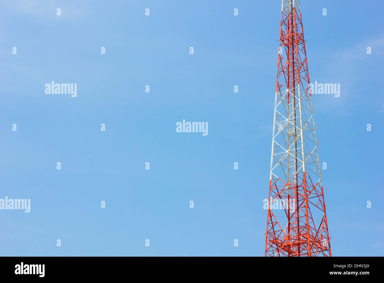 Antenne-Telekommunikation Stockfoto