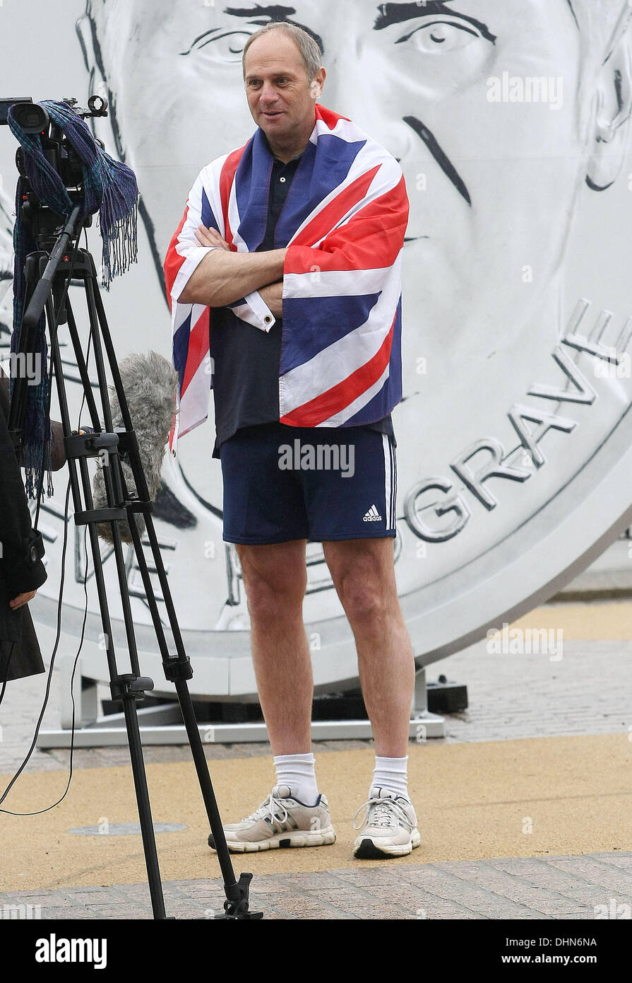 Herr Steve Redgrave Fototermin für die RSM (Royal Society of Medicine) Gesellschaft Konferenz in diesem Jahr feiert Elite-Athleten in diesem olympischen Jahr London, England - 09.05.12 Stockfoto