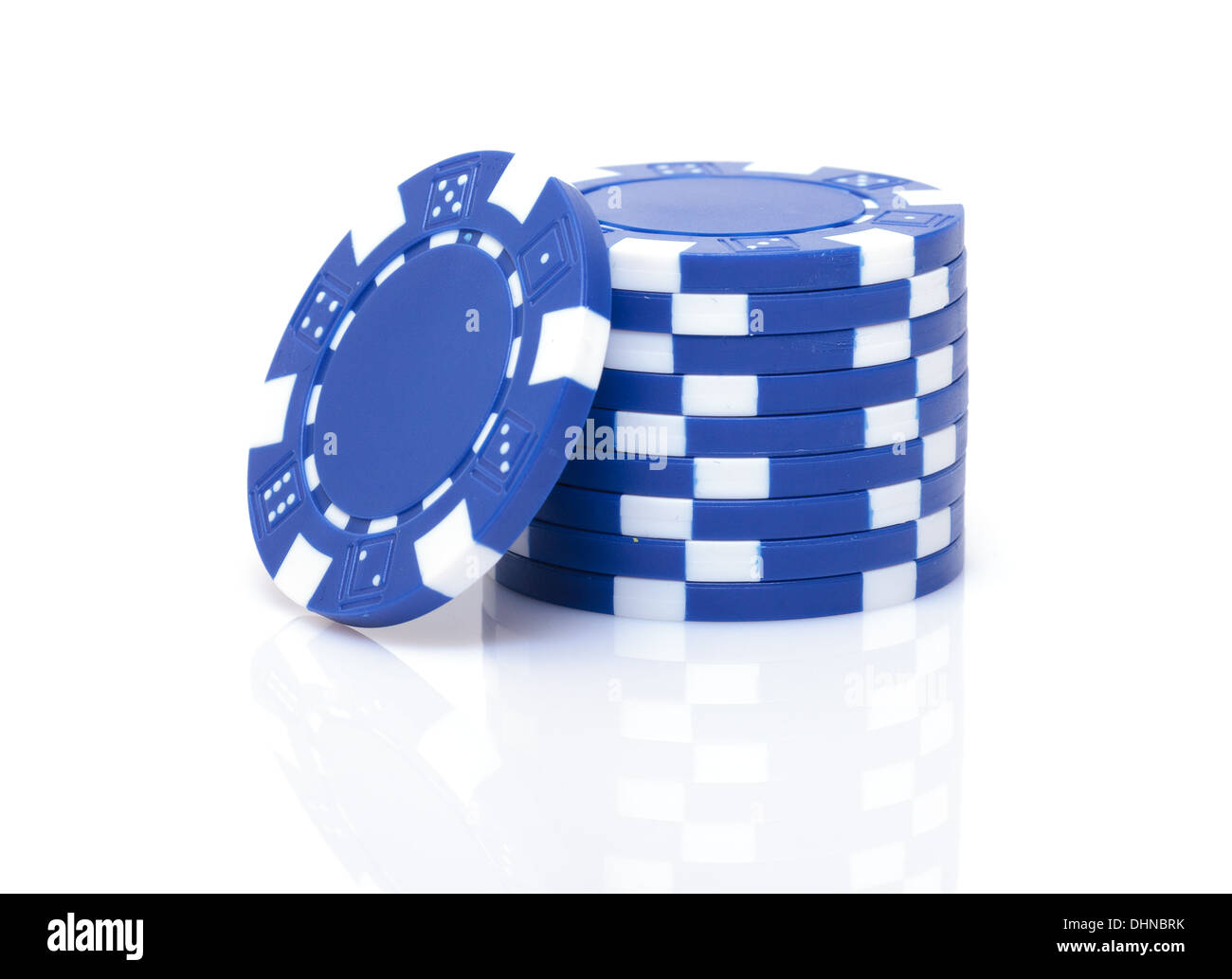 Blaue pokerchips Fotos und Bildmaterial in hoher Auflösung Alamy