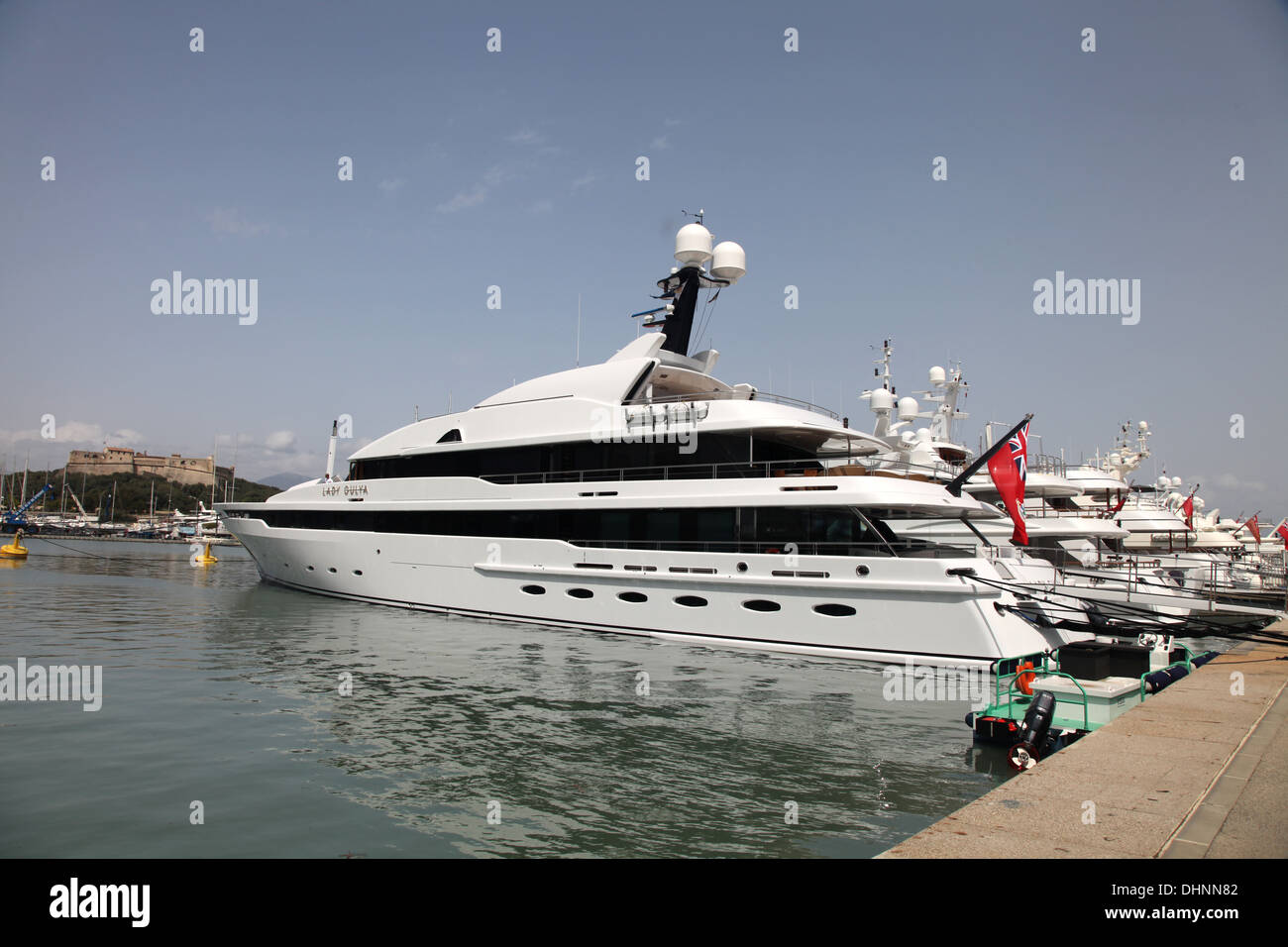 Lady Gulya, Antibes Stockfoto