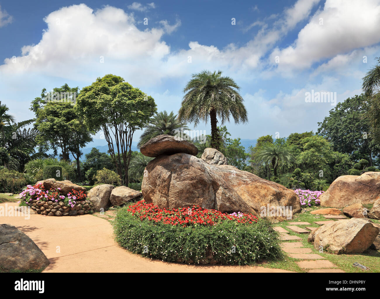 Riesige malerischen Landschaftspark Stockfoto