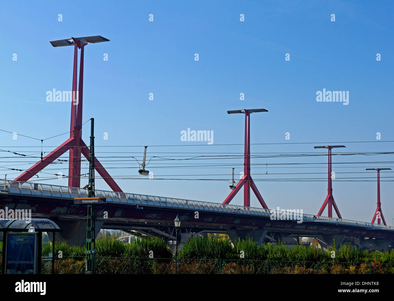 Rakoczi (ehemalige Lagymanyosi) Brücke Budapest Ungarn Europa Donau Stockfoto