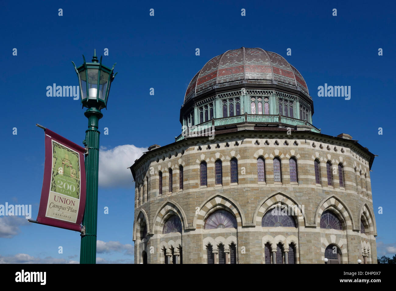 Nott Memorial building am Union College in Schenectady, NY Stockfoto