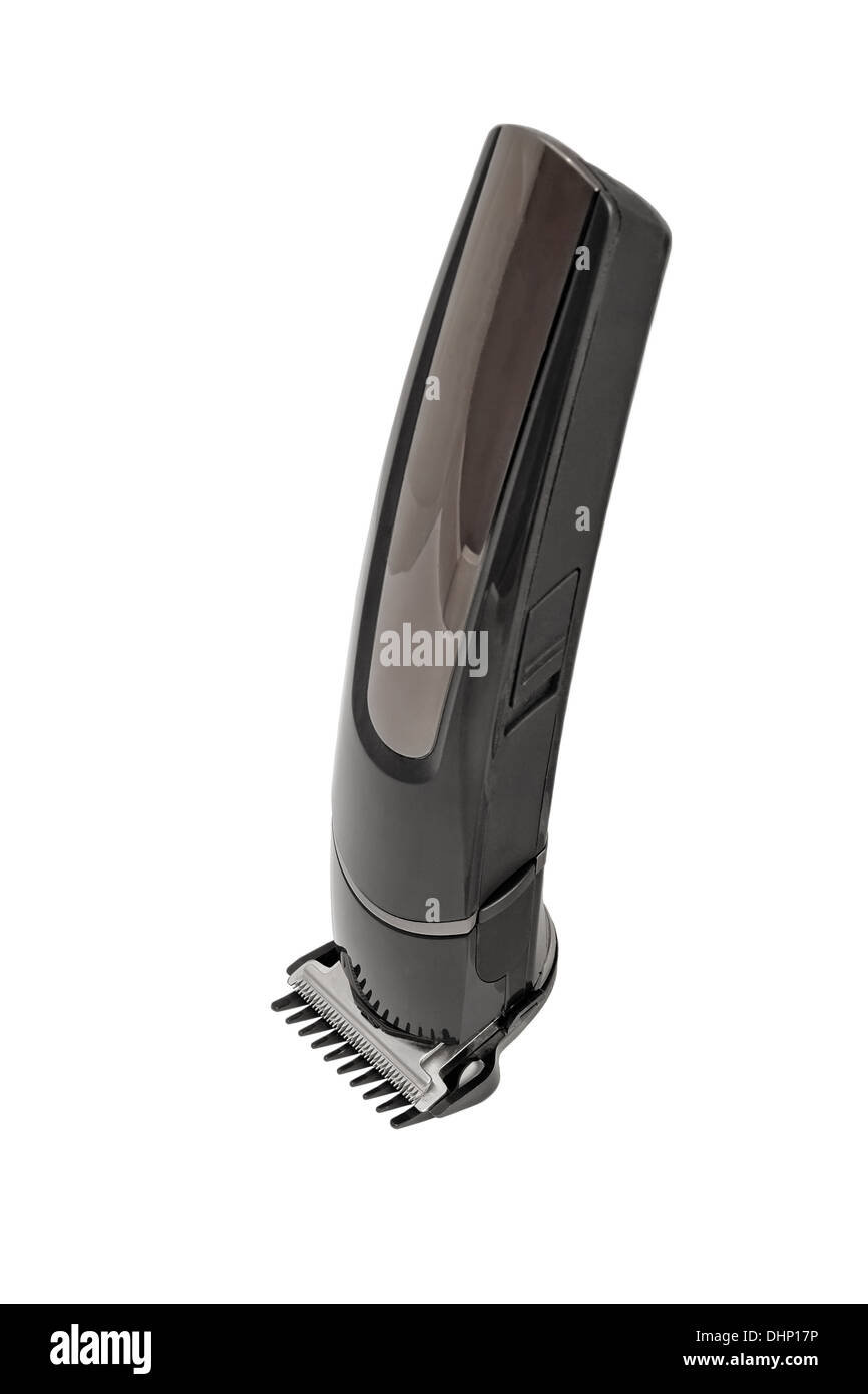 Rasierer, elektrische, isoliert, Objekte, Strom, Haare, Human, Klinge, Ausrüstung, weiß, Werkzeug, Sharp, Objekte/Ausrüstung, schwarz, sh Stockfoto