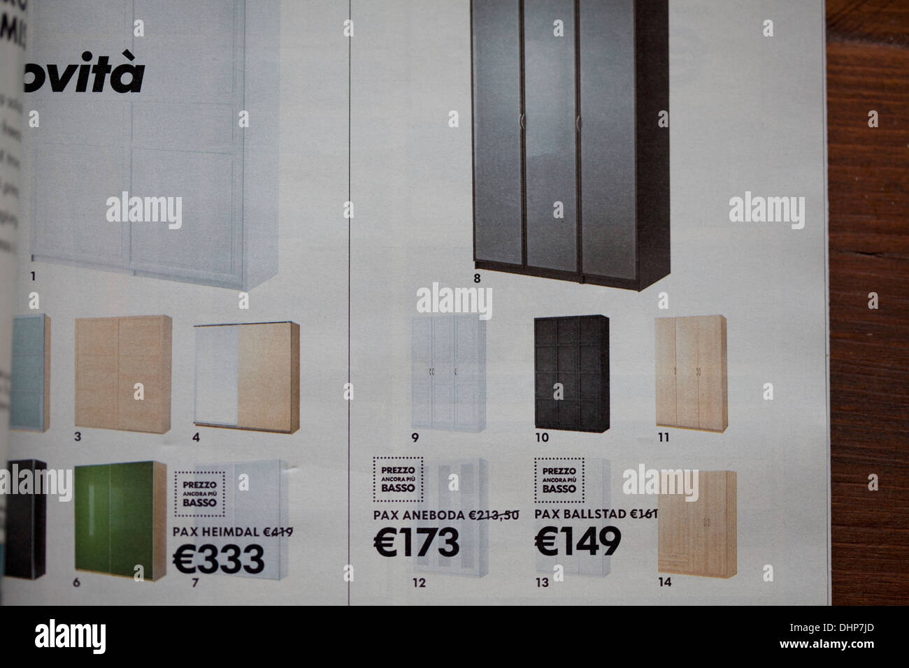 IKEA Katalog Stockfoto