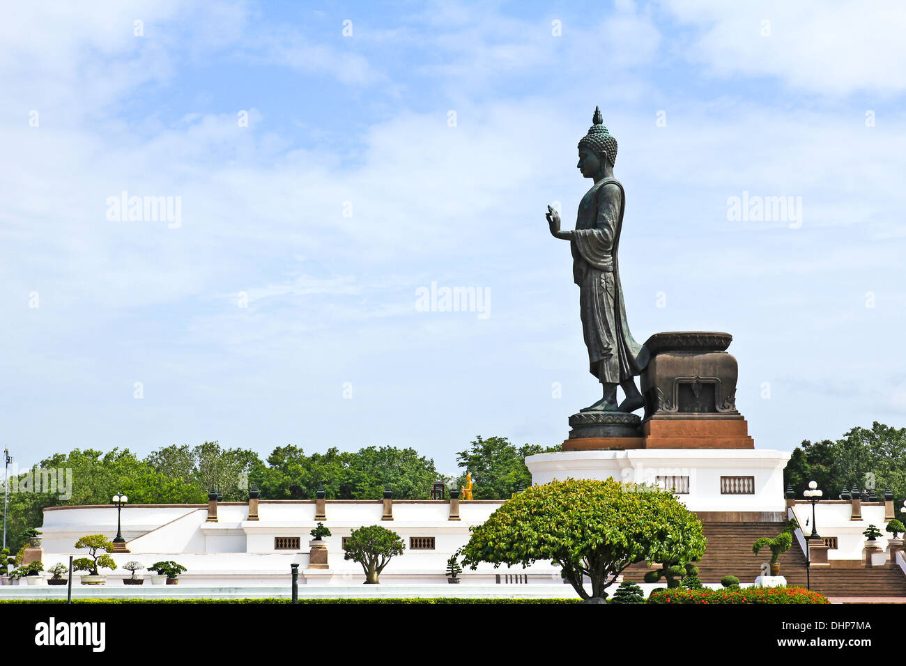 Fuß Buddha Statue, Thailand Stockfoto