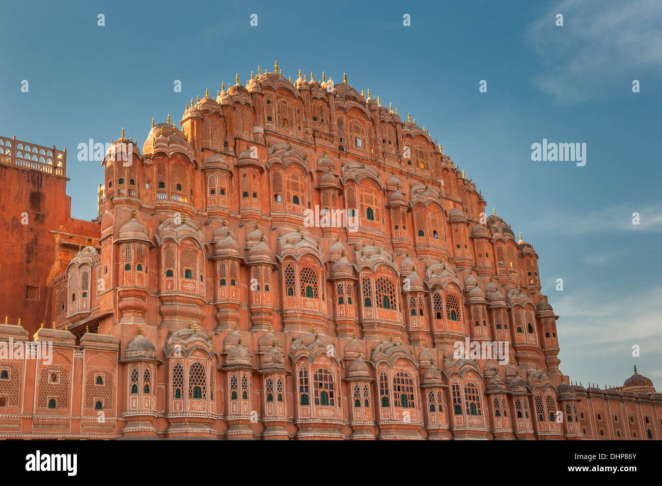 Hawa Mahal, Palast der Winde, Jaipur, Indien Stockfoto