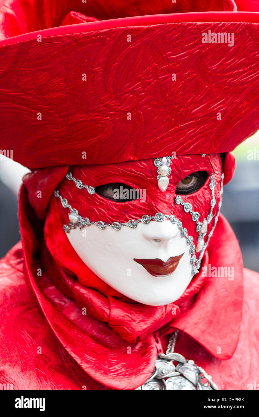 Traditionellen venezianischen Karnevalsmaske Stockfoto