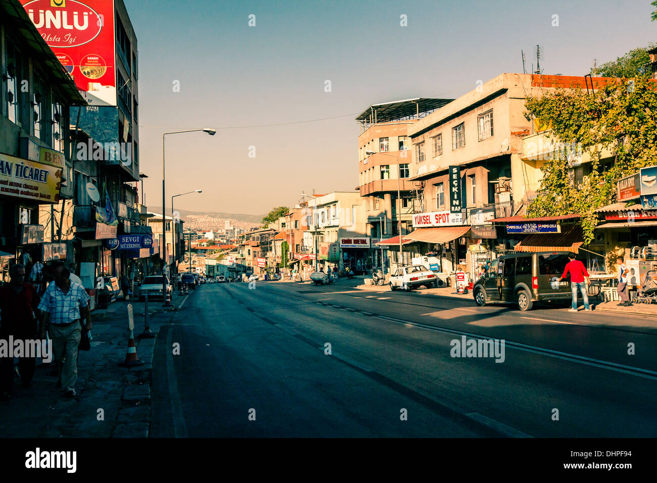 Straße von Izmir 2013 Stockfoto