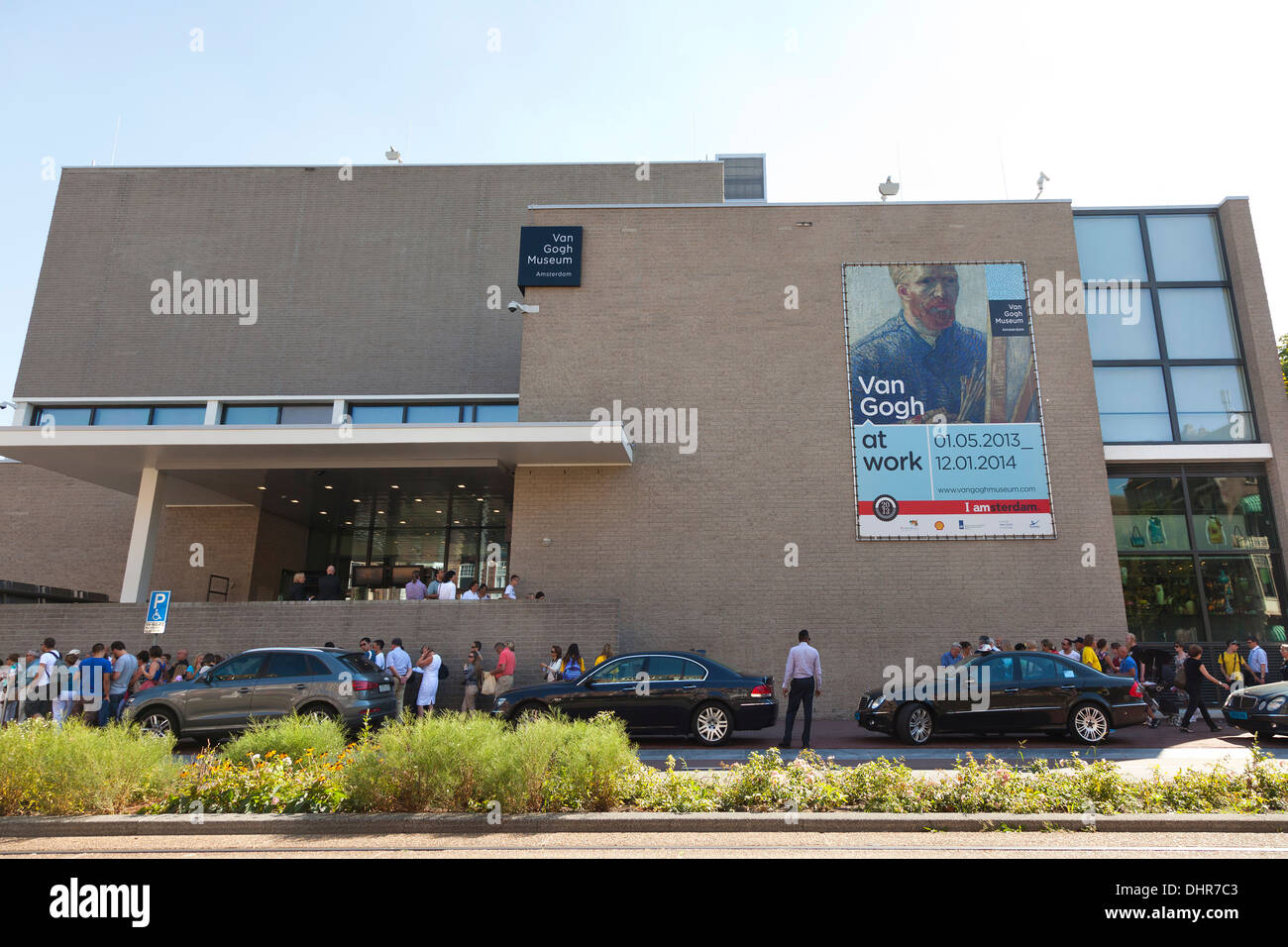 Van Goghmuseum in Amsterdam, Niederlande Stockfoto