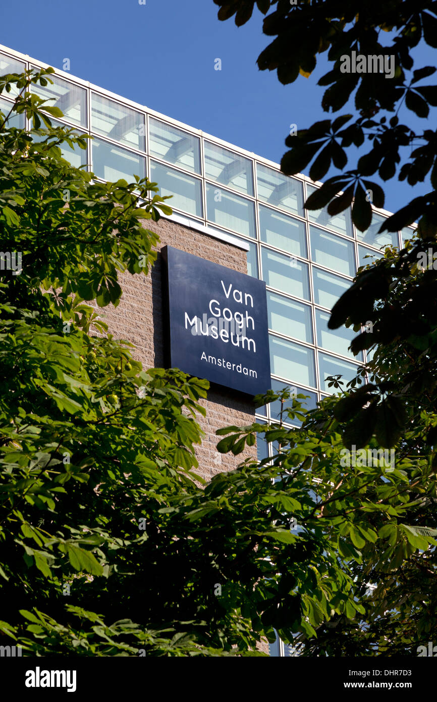 Van Goghmuseum in Amsterdam, Niederlande Stockfoto