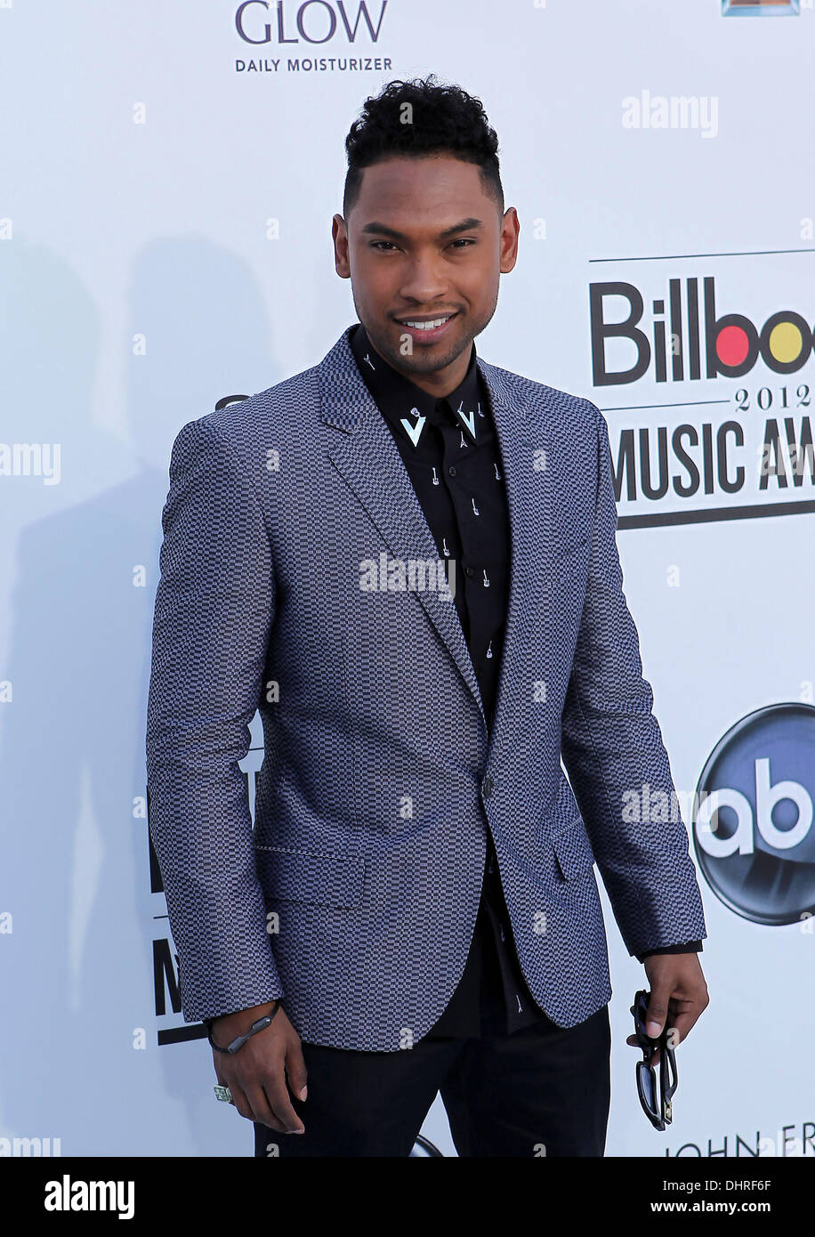 Miguel 2012 Billboard Music Awards, statt im MGM Grand Garden Arena - Ankünfte Las Vegas, Nevada - 20.05.12 Featuring: Miguel Where: USA bei: 20. Mai 2012 Stockfoto