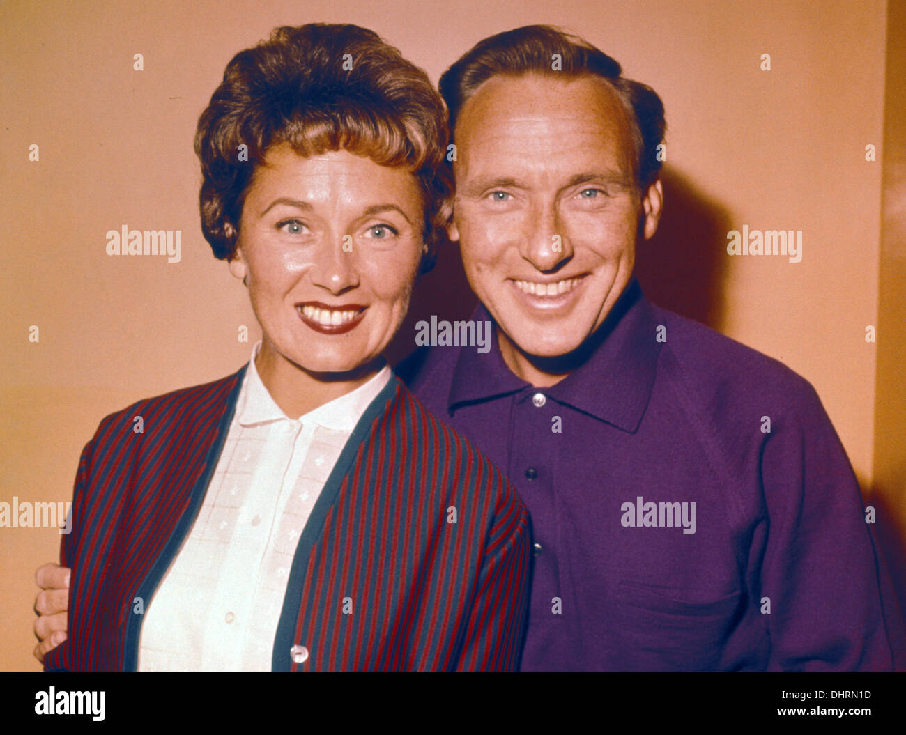 PEARL CARR und TEDDY JOHNSON englischen Ehemann und Ehefrau vocal Duo um 1960 Stockfoto